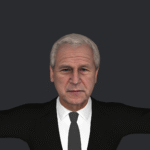 George-W-Bush-V1 Hyper Realistic Full Body Fully Rigged 3D Character
