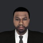 50 Cent Hyper Realistic Full Body Fully Rigged 3D Character