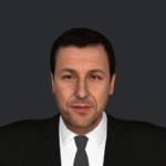 Adam Sandler Hyper Realistic Full Body Fully Rigged 3D Character