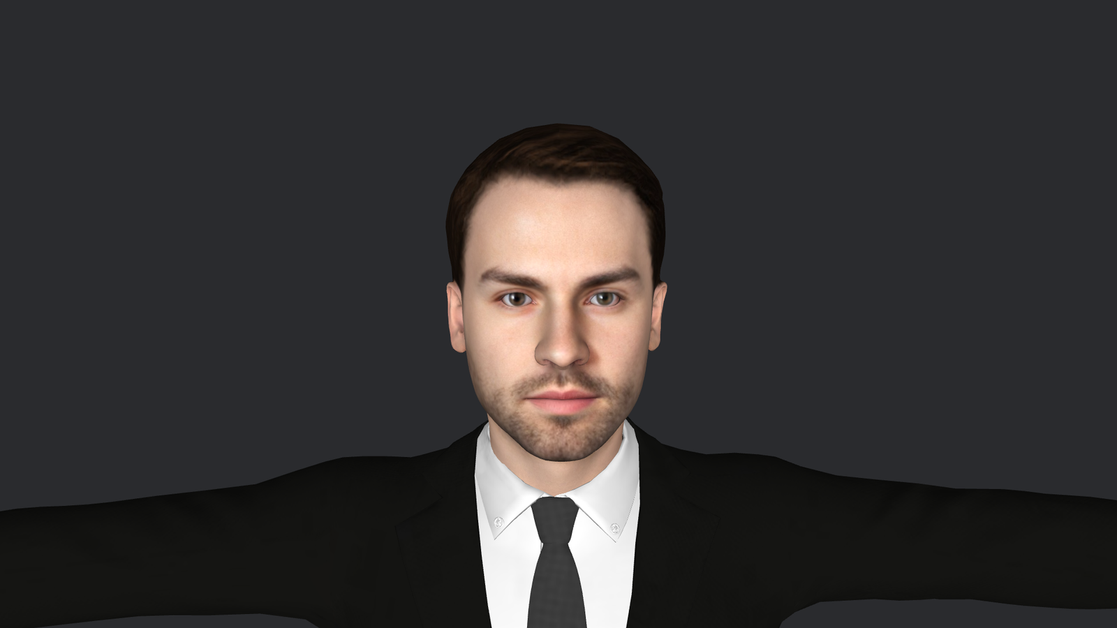 Handsome man Hyper Realistic Full Body Fully Rigged 3D Character