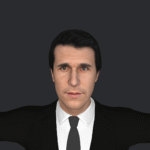 Henry Winkler Hyper Realistic Full Body Fully Rigged 3D Character