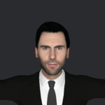 Adam levine Hyper Realistic Full Body Fully Rigged 3D Character