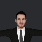 Felix arvid ulf kjelberg Hyper Realistic Full Body Fully Rigged 3D Character
