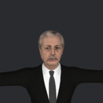 Harold Macmillan Hyper Realistic Full Body Fully Rigged 3D Character