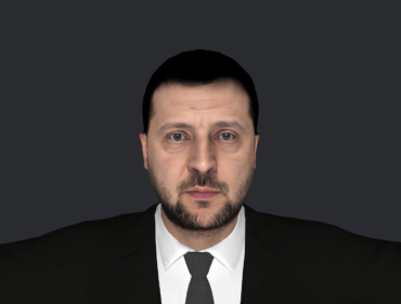 Hyper-realistic Volodymyr Zelenskyy 3D model - Fully rigged for news and game projects