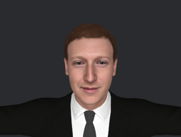 Mark Zuckerberg 3d Model - Mark Zuckerberg hyper realistic full body fully rigged 3D character with 5 outfits for games and animation