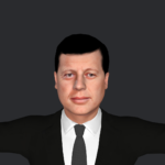 John F Kennedy  Hyper Realistic Full Body Fully Rigged 3D Character