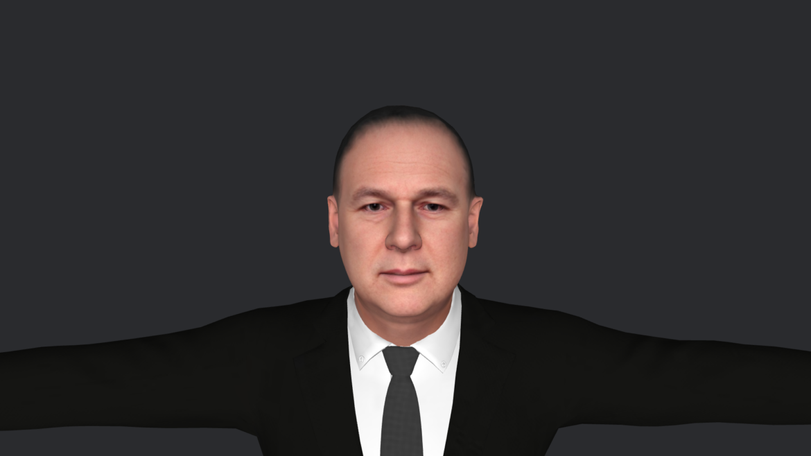 Allen Chastanet 3d model