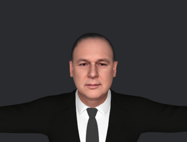 Allen Chastanet 3d Model - Allen Chastanet hyper realistic full body fully rigged 3D character model by Meta Avatars, optimized for games and animation.