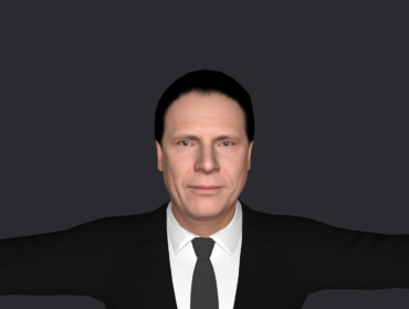 Andrew Cuomo 3d Model - Andrew Cuomo hyper realistic full body fully rigged 3D character model for games, animation, and VR projects.