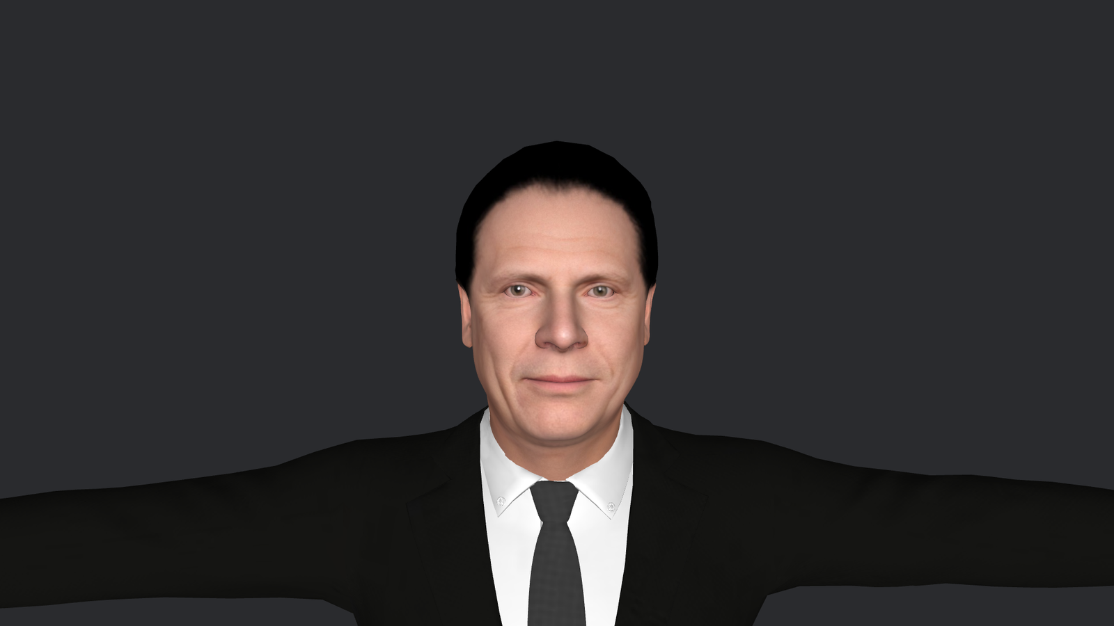 Andrew Cuomo Hyper Realistic Full Body Fully Rigged 3D Character