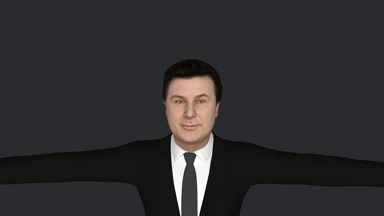 Alec Baldwin 3d model