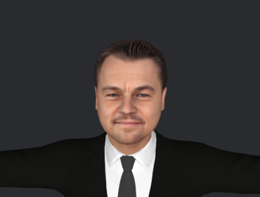 Leonardo Dicaprio 3d Model - Leonardo DiCaprio hyper realistic 3D model with 5 outfits, fully rigged for games and animation by Meta Avatars.