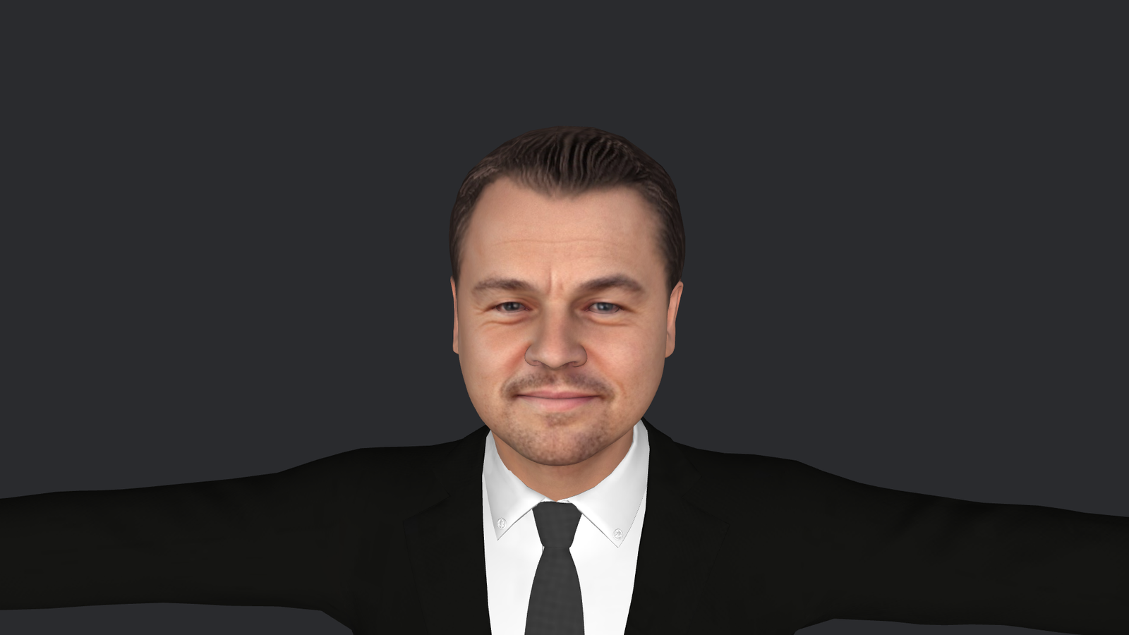 Leonardo Dicaprio 3d Model - Leonardo DiCaprio hyper realistic 3D model with 5 outfits, fully rigged for games and animation by Meta Avatars.