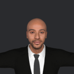 aj dillon Hyper Realistic Full Body Fully Rigged 3D Character