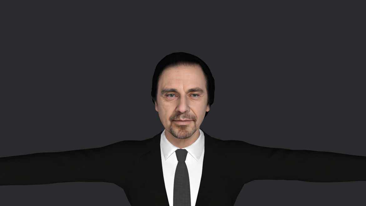 Al Pacino 3d Model - Al Pacino 3D model with 6 outfits, game-ready for Unity and Unreal Engine