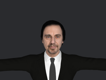 Al Pacino 3d Model - Al Pacino 3D model with 6 outfits, game-ready for Unity and Unreal Engine