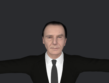 Anthony Eden 3d Model - Anthony Eden hyper realistic 3D character model, fully rigged with 6 outfits, game-ready for Unity and Unreal Engine.